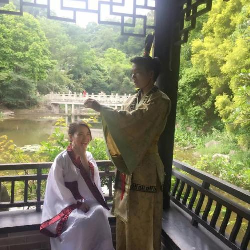 2016與妹妹弟弟遊深圳國際園林花卉博覽園